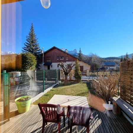 Maison + Jardin Vue Sur Les Montagnes Barcelonnette Dış mekan fotoğraf